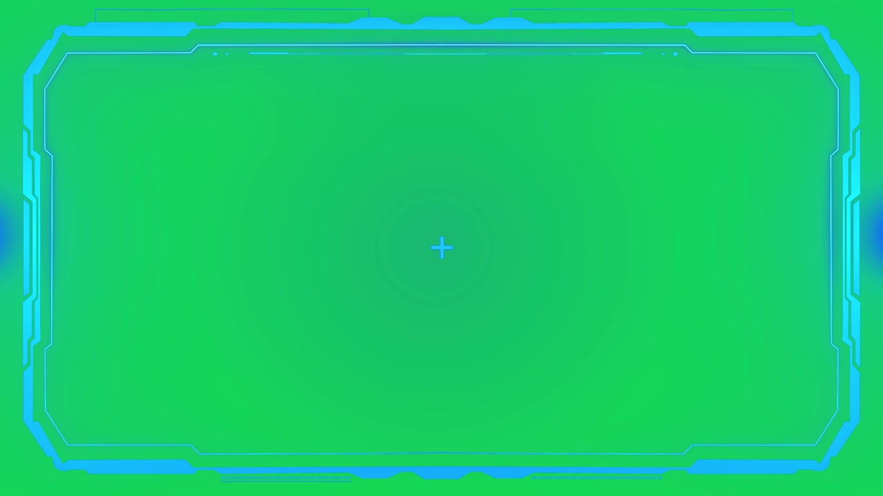 Hud template frame hud element futuristic viewfinder of future interface data display screen