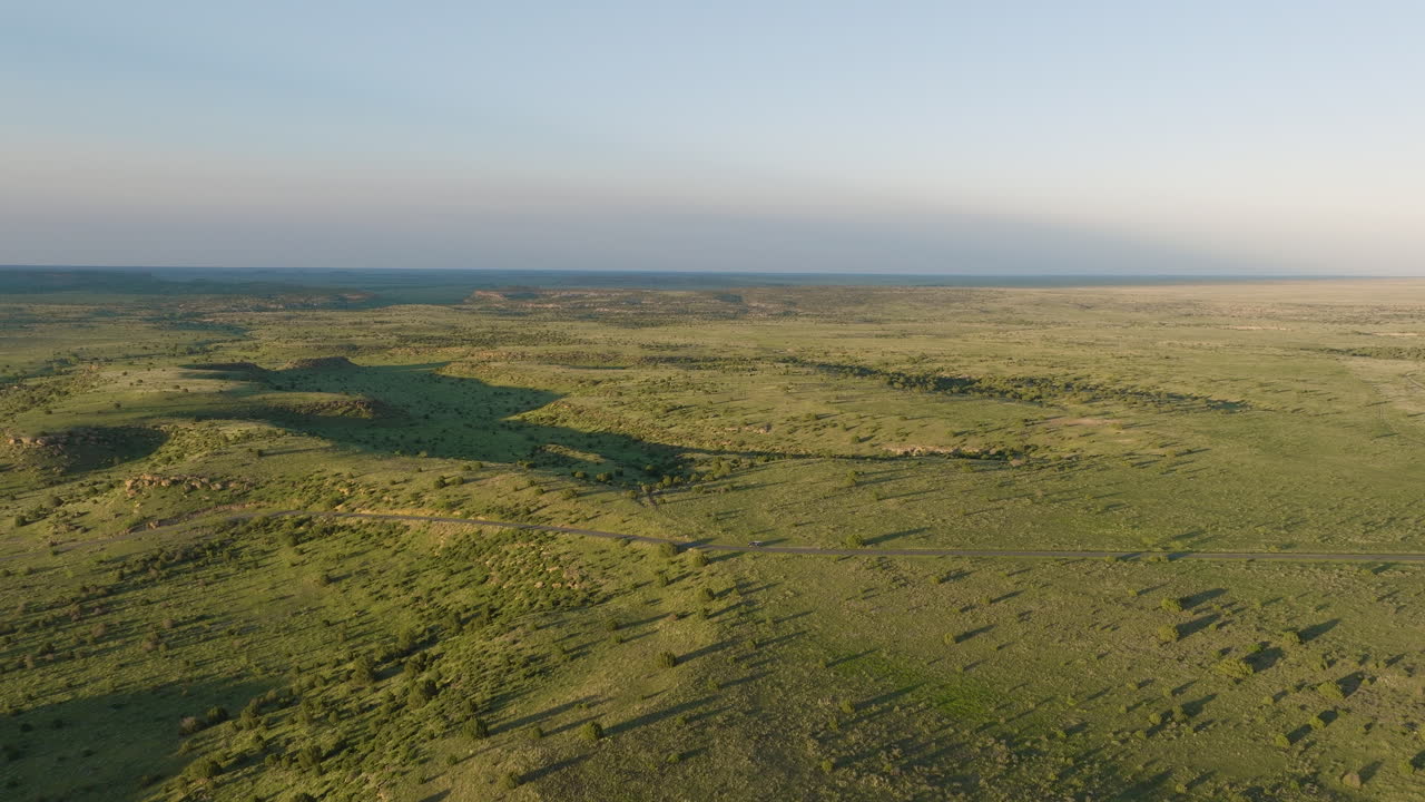 Aerial View of the Great Plains