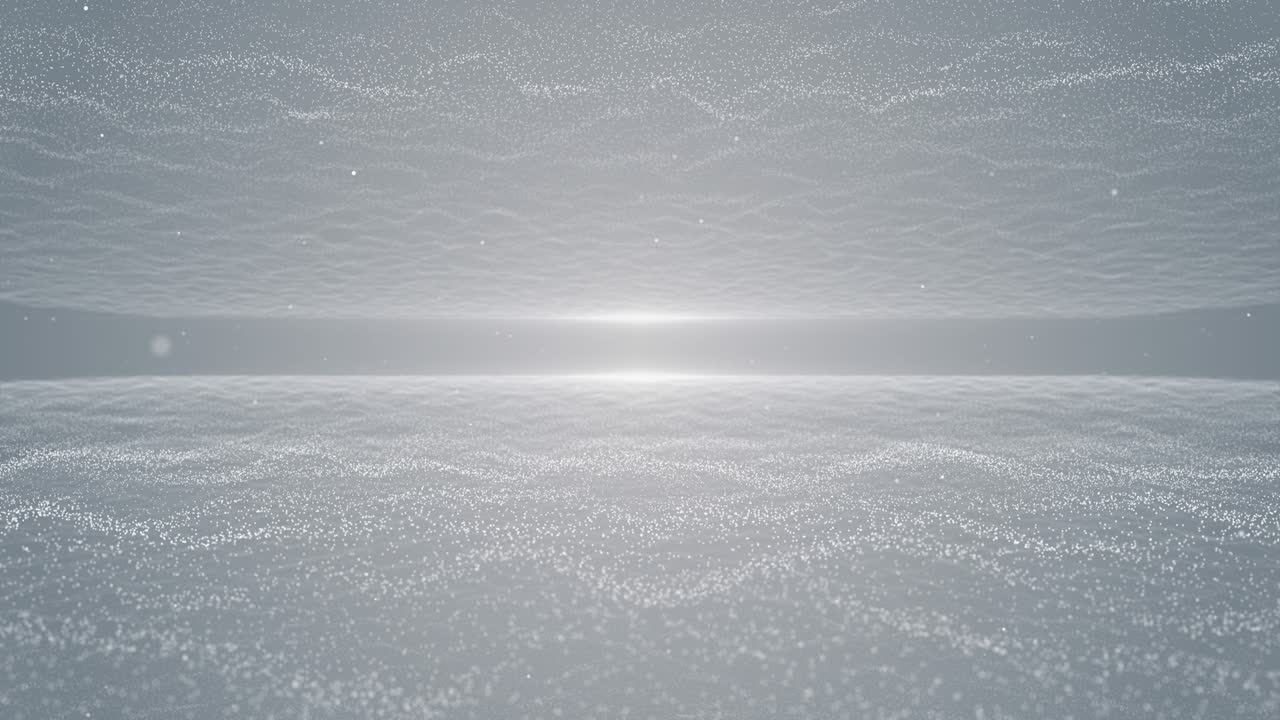 Particles white business bright glitter bokeh dust abstract background loop