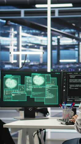 vertical video server farm engineering team collaborating to protect against data theft