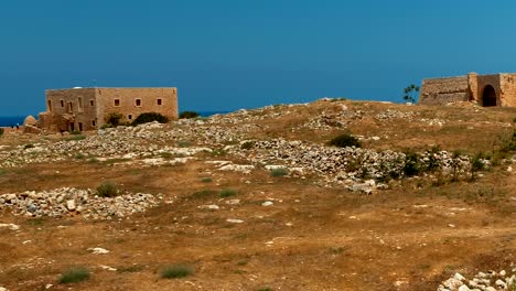 rethymno, en la isla de creta, en grecia