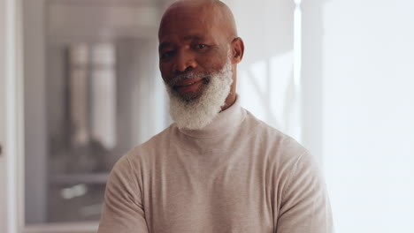 smiling senior man