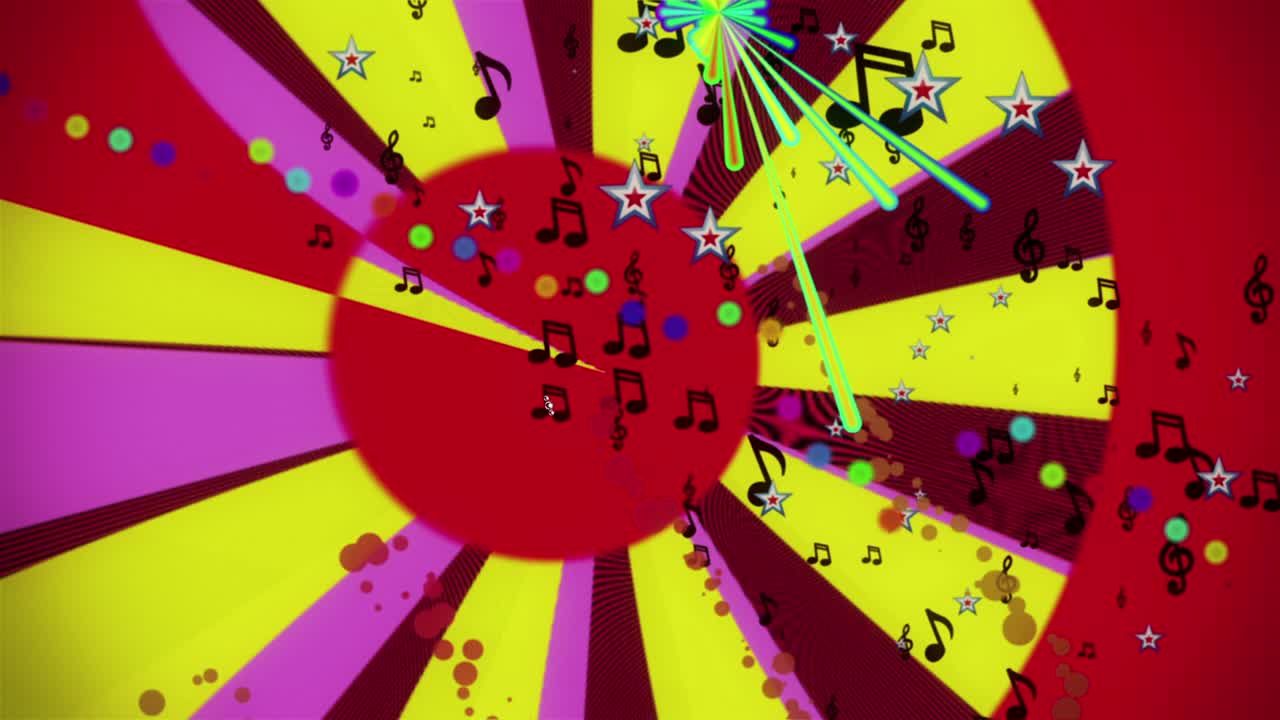 spettro sonoro vintage vj loop