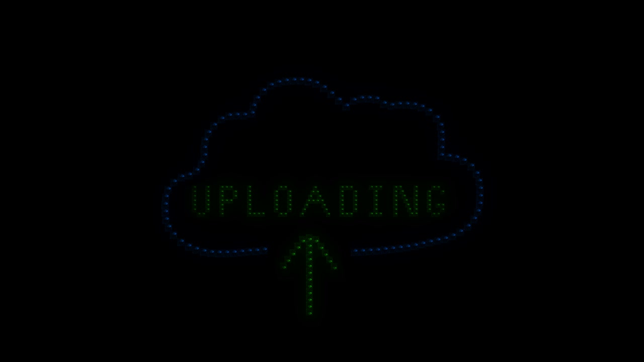 Uploading Led Pixels Logo