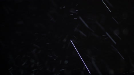 lluvia en una noche de viento