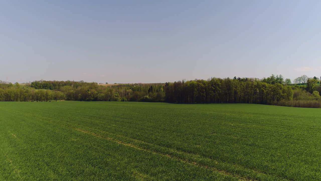 vista aérea del campo agrícola 2