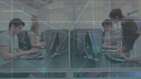 Group-of-college-students-working-on-computers