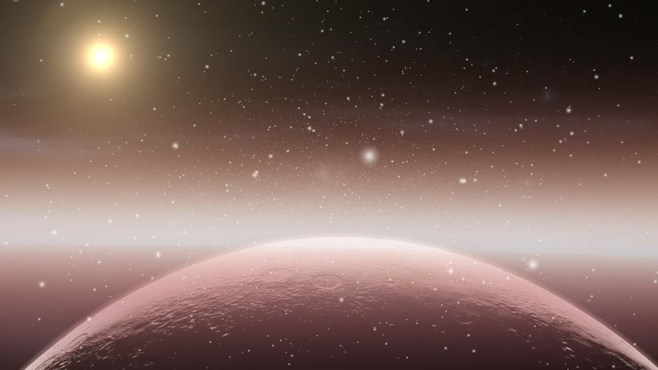 행성의 표면과 우주의 대기, 우주