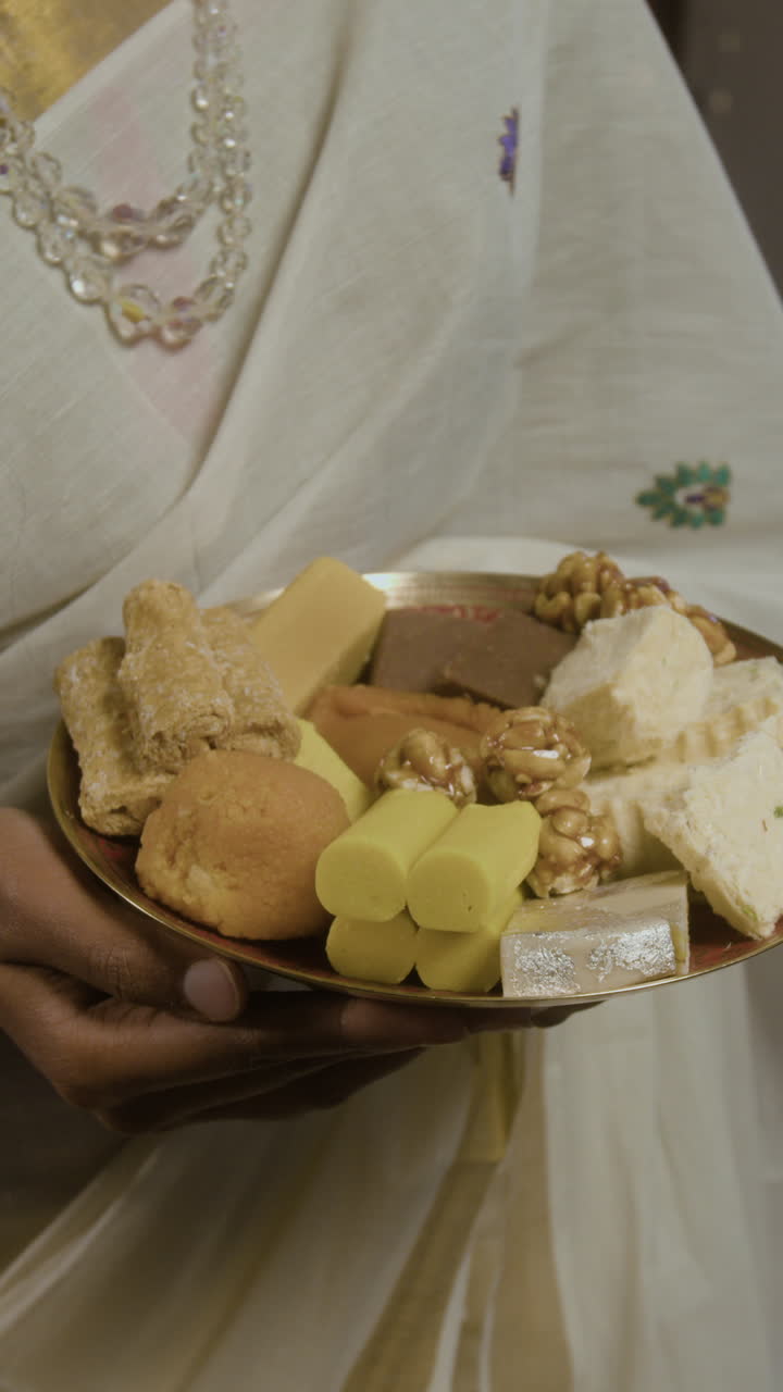 A Selection of Traditional Indian Sweets