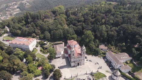 葡萄牙布拉加的bom jesus do monte山顶教堂和圣地