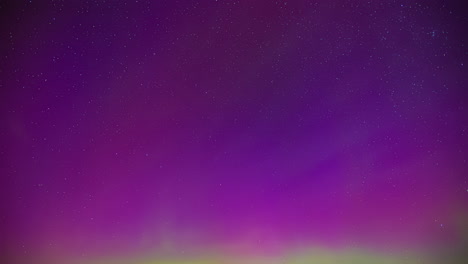 star shooting through the magical purple sky of the north
