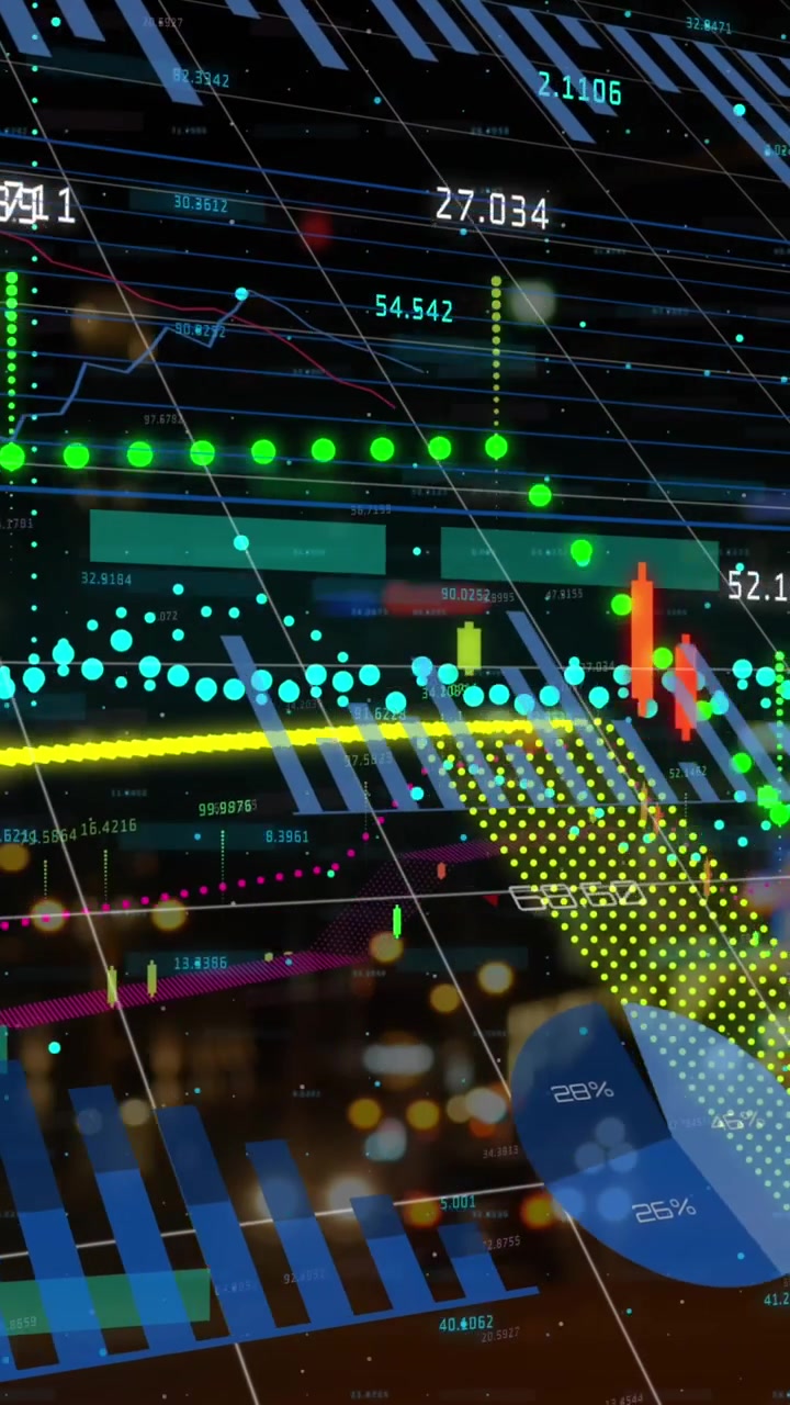 Animation visualizes global financial markets' interconnectedness.