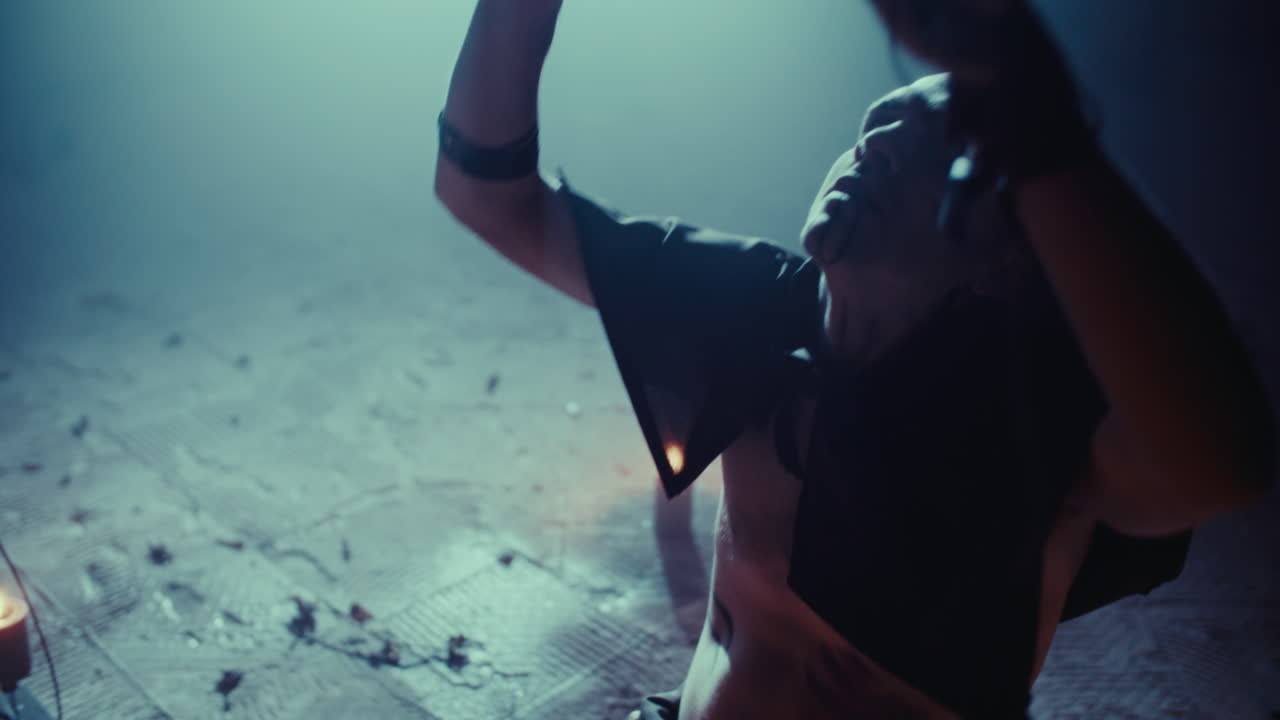 Mørk ritualscene