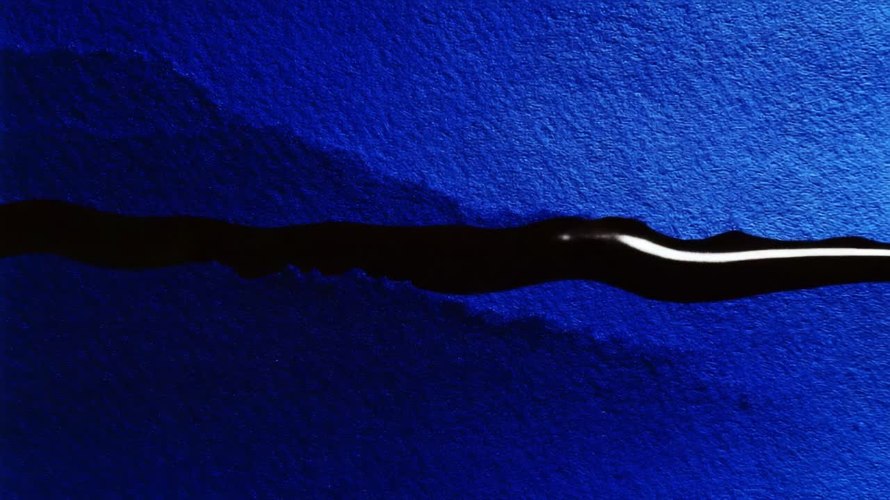 Exploring the Depths of Blue: A Stunning Visual Journey through Watercolor Techniques, Showcasing the Gradation and Contrast Between Shades in Expansive Artistic Landscapes