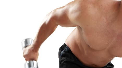 Muscular-bodybuilder-lifting-two-dumbbells