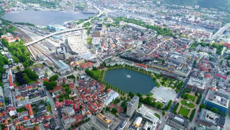 bergen is a city and municipality in hordaland on the west coast of norway. bergen is the second-largest city in norway.