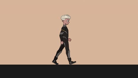 2D-animation,-little-boy-walking-in-loop