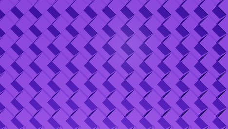 animación abstracta loopable 3d con un patrón de cubo ondulante
