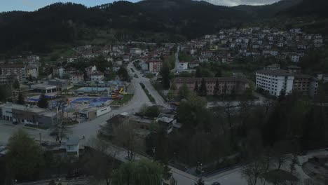city in the mountain, devin, bulgaria