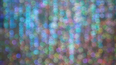 blurry bokeh with bright colors from glittering materials and lights