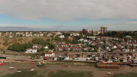 left-to-right-motion-of-coastal-fishing-village-over-marshes