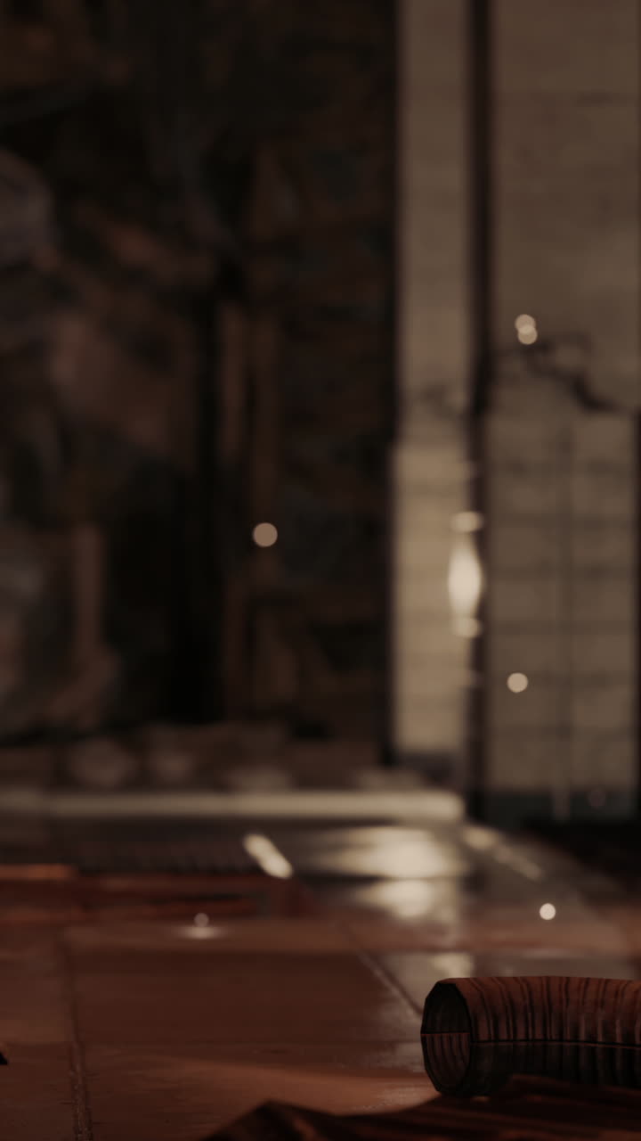 어고 신비로운 고대 건물의 폐허를 탐험합니다.