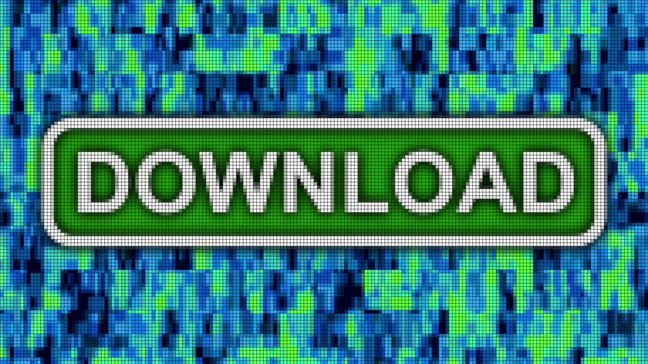 descargar el mensaje completo de la barra de progreso de la animación de la pantalla de la computadora de píxeles