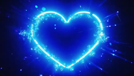 glowing heart