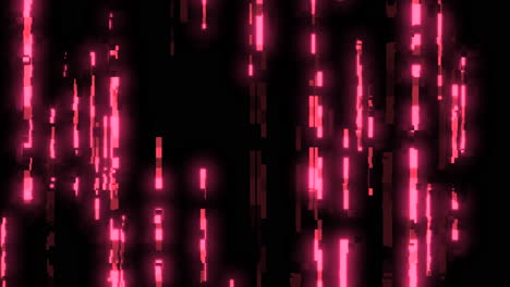 Dynamic-pink-vertical-lines-on-dark-background