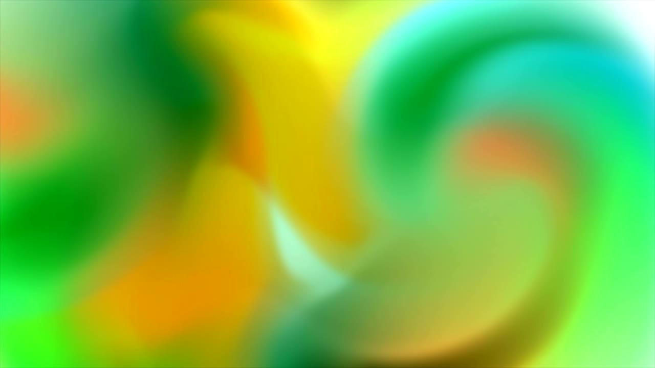 colorido líquido que fluye olas animación de video abstracto