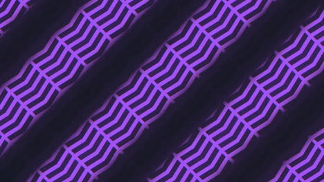 purple and black wavy lines creating a mesmerizing pattern