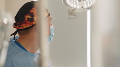 surgeon in operating room