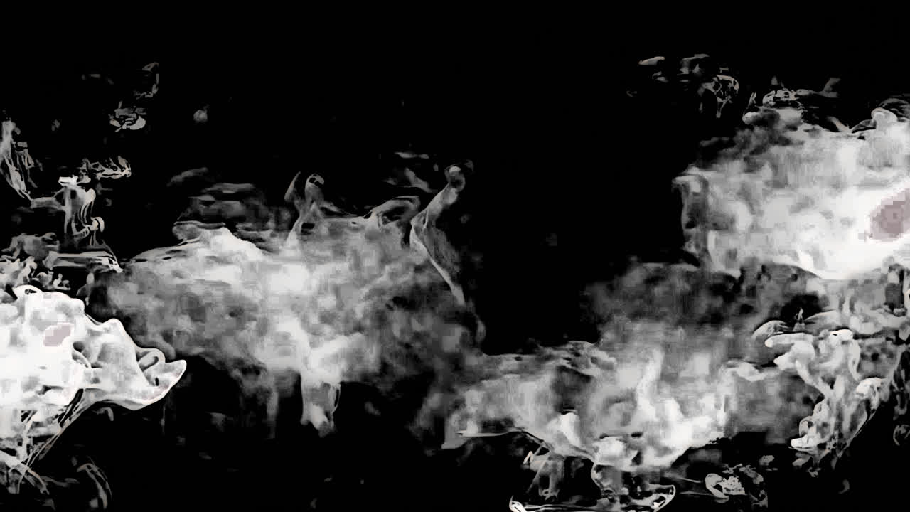 Abstract clouds blue sky animated overlay, transparent 4K video, alpha channel, ProRes 4444