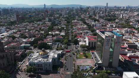 vista aerea de la ciudad de mexico