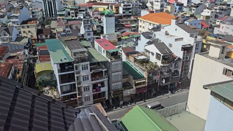 residential buildings and establishments in da lat city, lam dong, vietnam