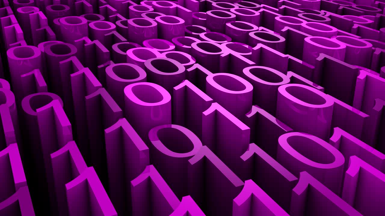 el fondo del código binario