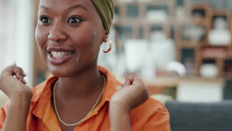 makeup, tutorial and marketing with a black woman