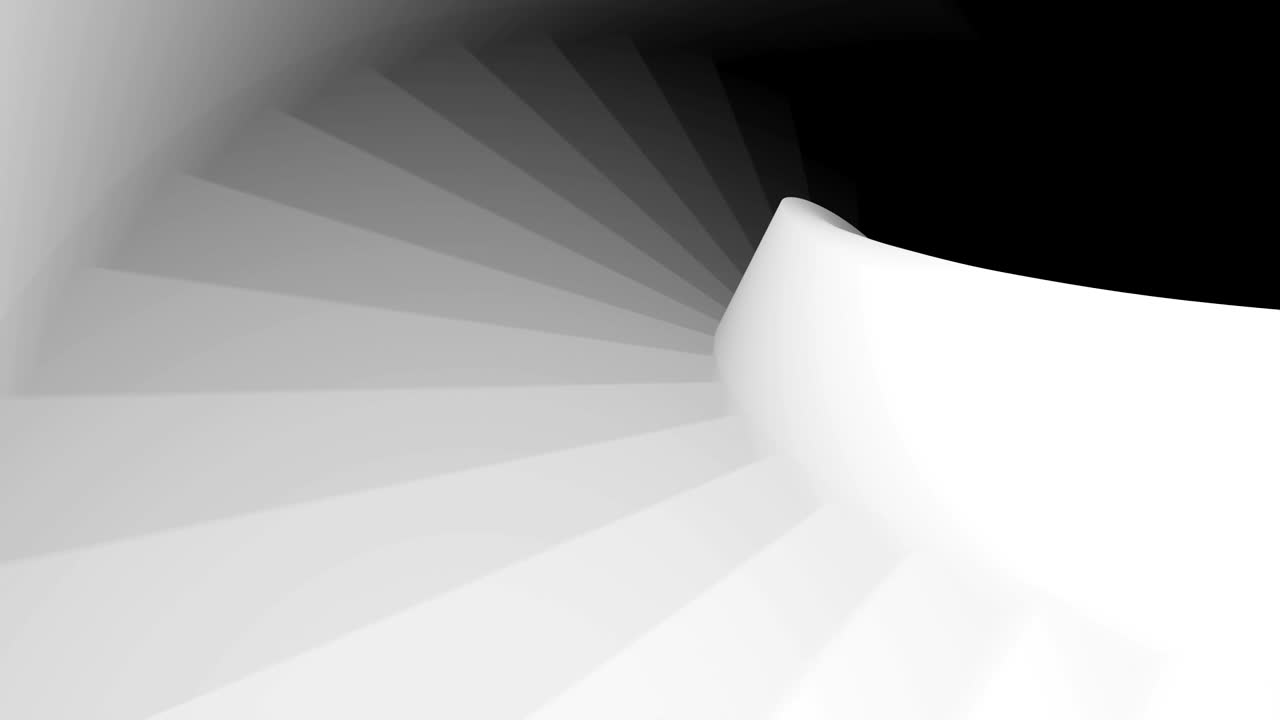 나선형 계단, 우리는 무한으로 들어갑니다. 간단한 모양, 밝은 인테리어, 움직이는 배경에 완벽합니다.