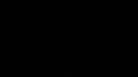black background with moving stars, squares and circle shapes