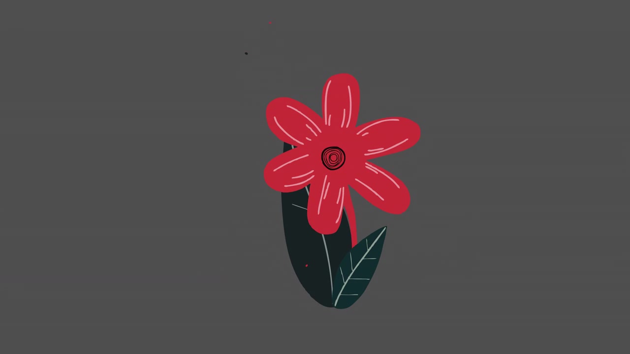 Fiori Animati Movimento Liquido 30