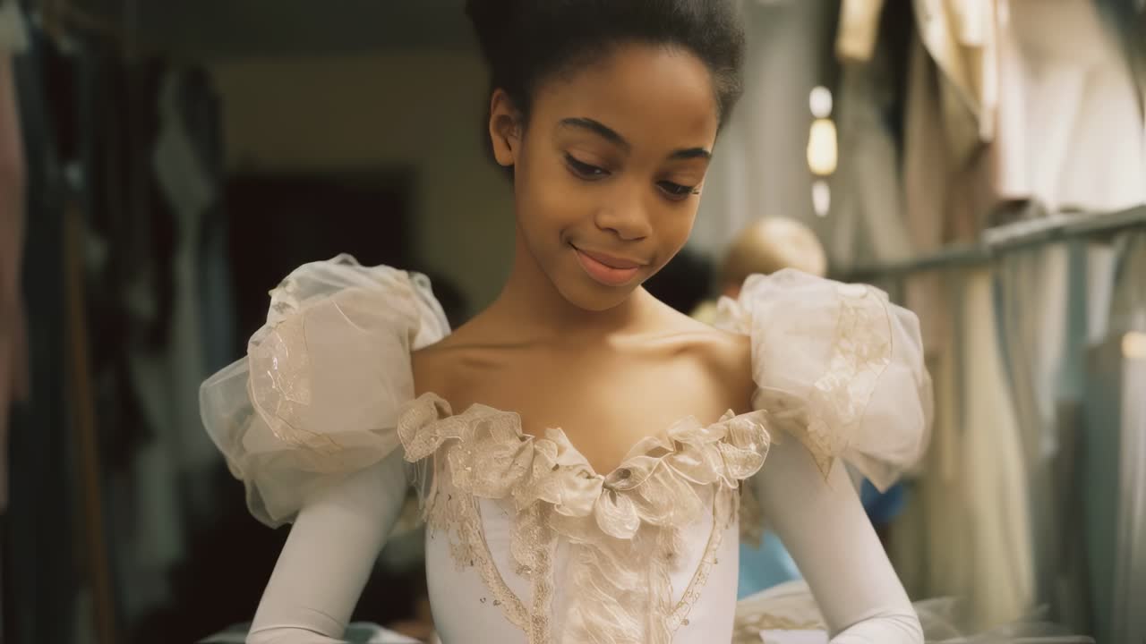 Ballet Dancer in Costume