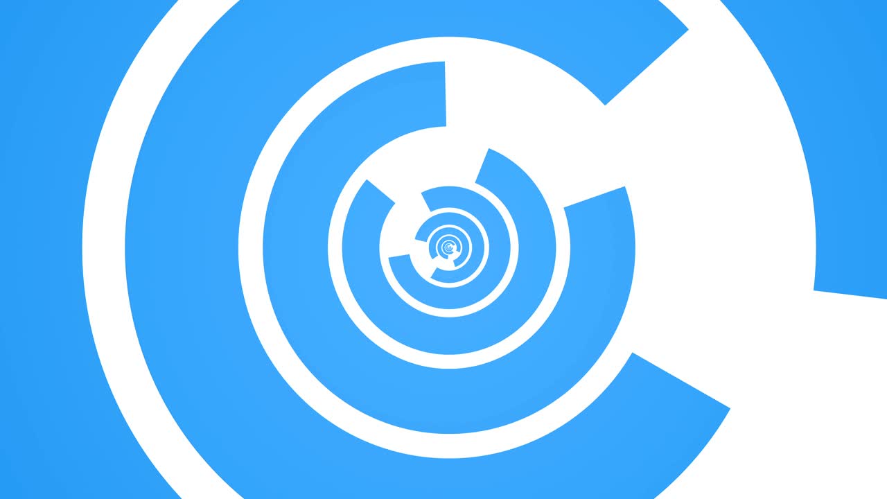 기하학적 추상 회전 원 운동 배경 루프