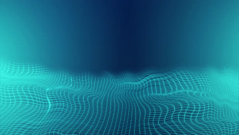 abstract digital waveform grid background