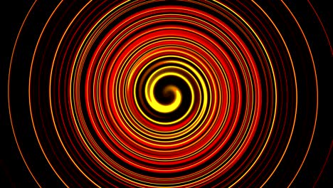 abstract spiral rotating and twisting lines, computer generated background, 3d render background