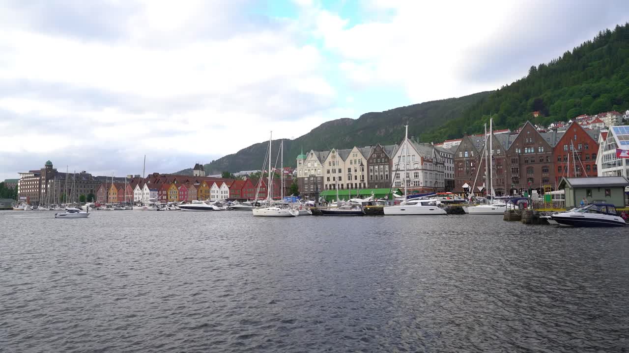 노르웨이 베르겐 의 옛 한세아틱 항구