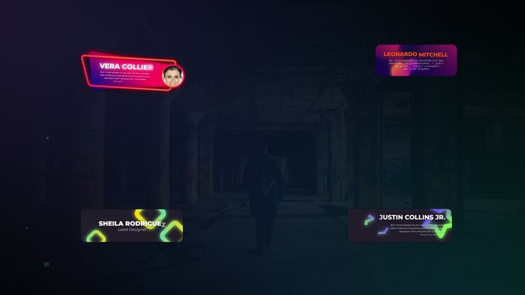 Gradient Lower Thirds v.1 for After Effects