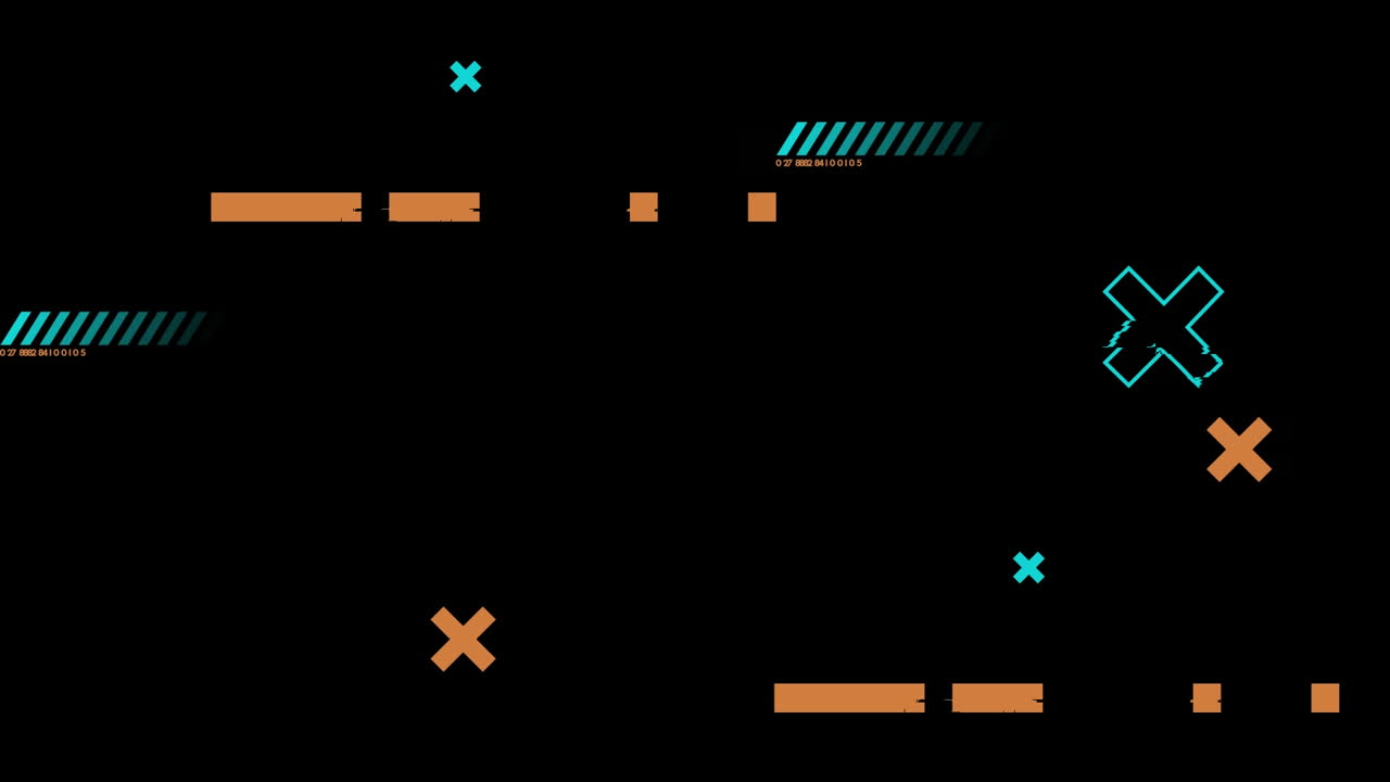 símbolos de rectángulo y x