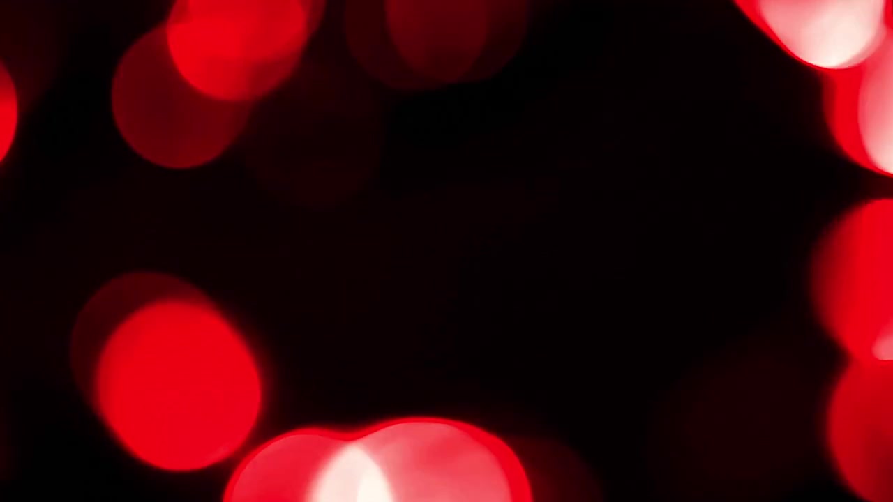 Fundo Abstrato de Luzes Bokeh Vermelhas Brilhantes