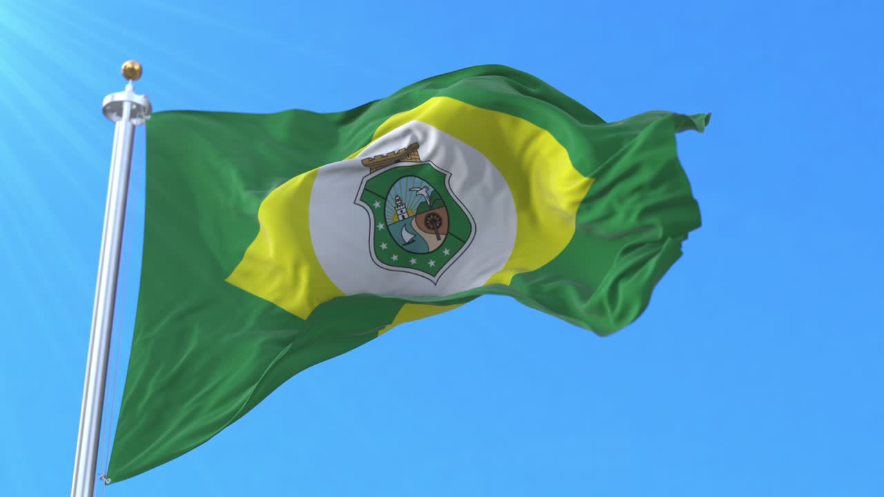 bandera del estado de ceara, brasil