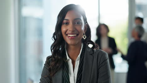 professional businesswoman portrait in office